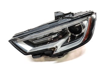2017 AUDI A3 E-TRON (8V) FRONT LEFT DRIVER HALOGEN HEADLIGHT LIGHT LAMP ASSEMBLY — exact item pictured